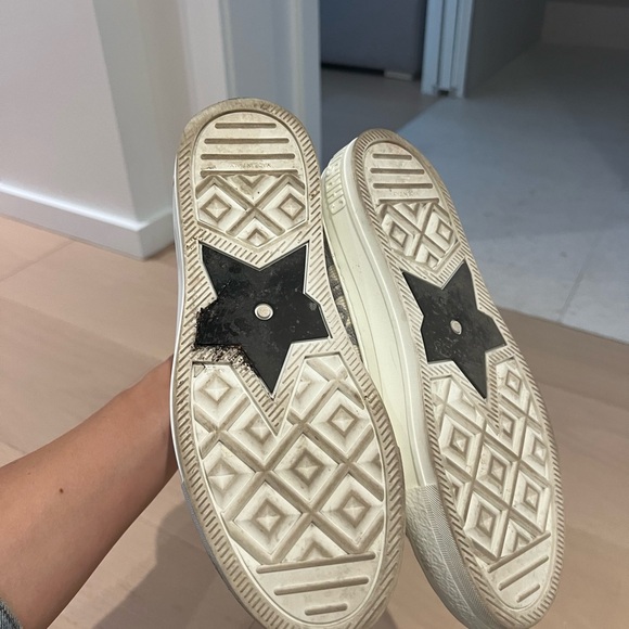 Dior Walk'n'Dior Sneaker Stone Gray Dior Oblique Embroidered Cotton size 37.5 - Picture 5 of 6